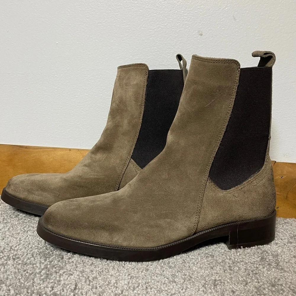 Emanuele Crasto Tan/taupe Chelsea Boots Women’s size EU 39/US 8-8.5‎